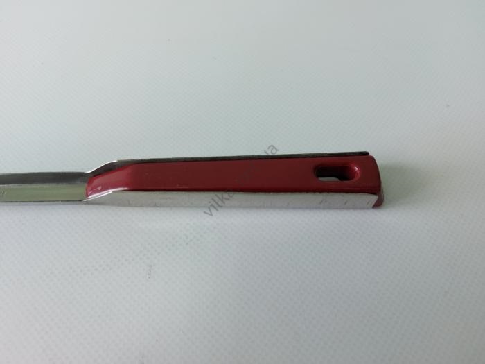 Лопатка металлическая с пластмассовой ручкой второй сорт L 36 cm.