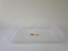 Лоток пластиковый прозрачный 49*31 cm, h 8,5 cm.