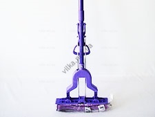 Швабра М076 НV не роликовый отжим фиолетовая L 130cm., w 24cm 