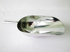 Совочек алюминиевый для сыпучих 30 см.; 21,5 х 11,5 см.,глубина 7 см. 