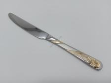 Нож столовый Ирис матовый с золотом  L 23,5 cm (12 шт. в уп.)