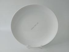 Блюдо керамическое белое д. 40,5 см. 