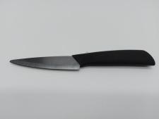 Нож металлический чёрный 20 см. с ручкой №2