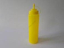 Бутылка пластмассовая для соуса 650 ml., L 26 cm.