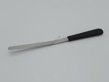 Шпатель кондитерский нержавеющий изогнутый с пластмассовой ручкой 29 х 1,2 cm