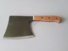 Нож секач нержавеющий с деревянной ручкой 29 х 13 см.